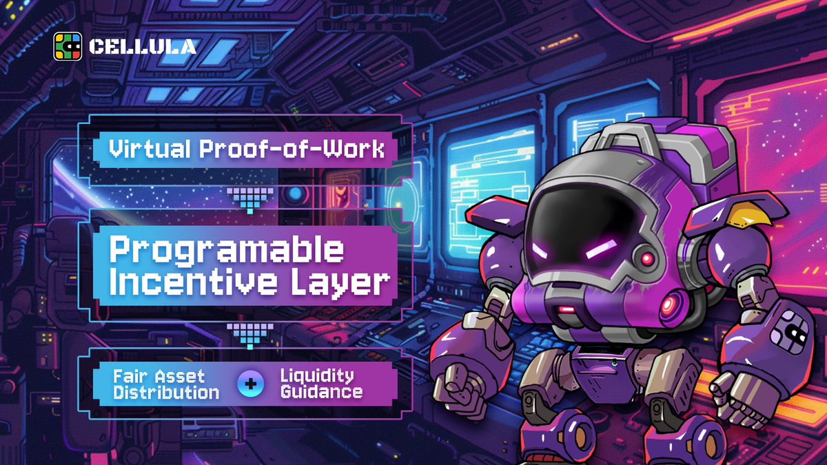 strongmolly_'s tweet photo. 💡 Apa yang dimaksud denganprogrammable incentive layer? Anggap saja seperti mesin penghargaan dinamis yang dapat beradaptasi dengan cepat! 🚀
Di #Cellula, mekanisme #vPoW kami mendorong distribusi aset yang adil dan panduan likuiditas,—- https://t.co/847XJ4xhJA