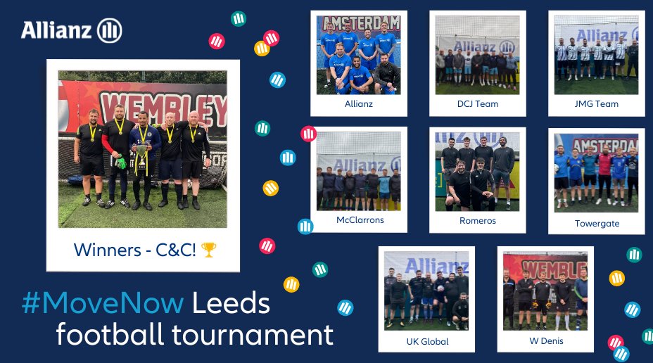 54 brokers, 9 teams, 1 winner…congratulations to C&amp;C, our #MoveNow Leeds football tournament winners! 

We had a fantastic time on and off the pitch with our brokers. Can’t wait for the next match! ⚽