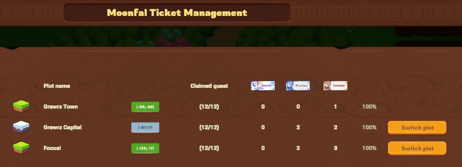 GrawrzGuide's tweet image. First time ever to get 12/12 Quests on all 3 plots. 

Atia, please bless me with a #Moonfall 🙏