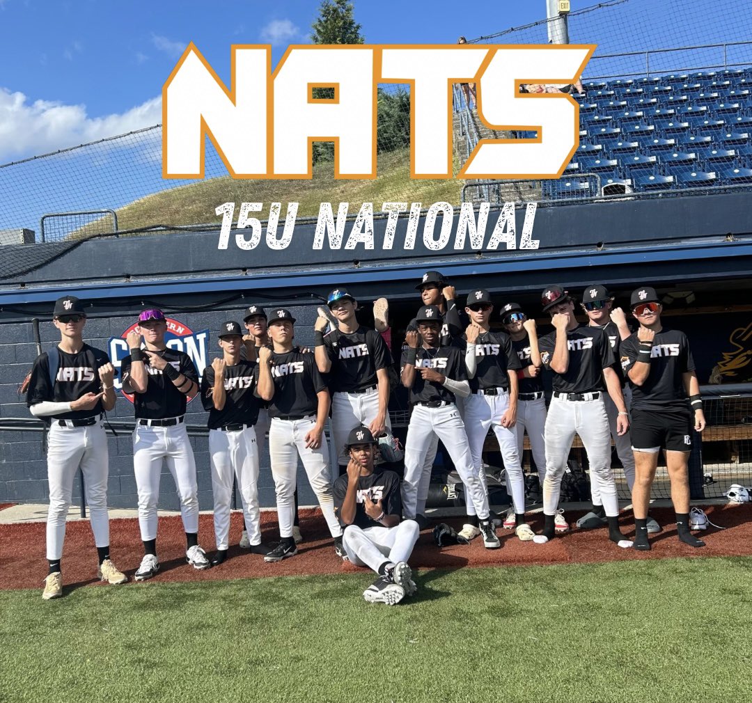 TNNationalsBB's tweet photo. Shout out to our 15U NATIONAL boys on a great run at the @prepbaseball Fall Underclass WS this weekend‼️ 

Lost in Qtrs. T-5th out of 56. 👏 

Love the way this group finished the fall, competing for each other and playing terrific baseball. BIG things coming!

#NATS | #TNkids https://t.co/m34MS3T79E