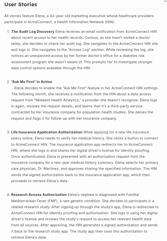 Healthcare data access vs. privacy tensions aren't zero-sum. Better-designed Health Information Networks can bend the tradeoff curve, enabling convenience AND control. No silver bullets, but real progress is possible. User stories &amp; principles: hackmd.io/@jmandel/hin-d…