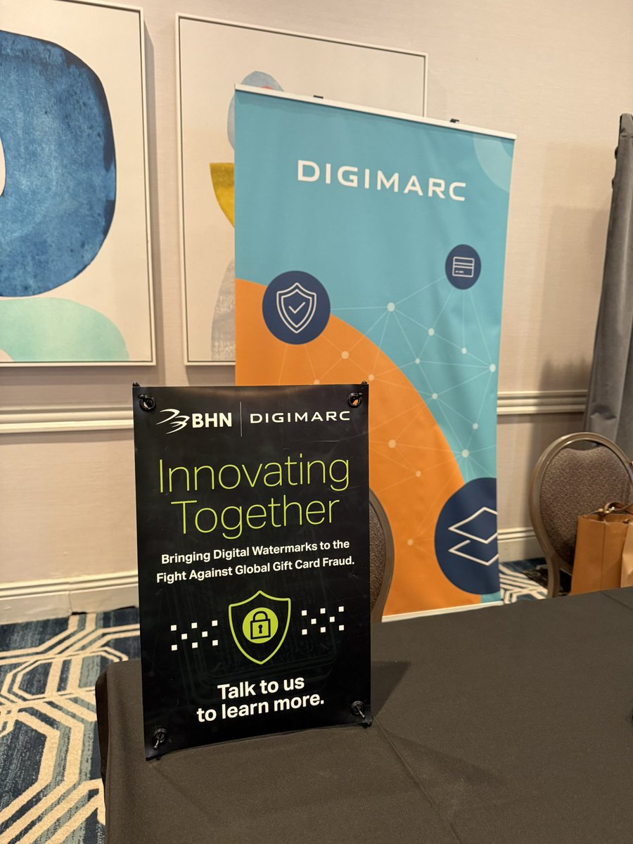Gift cards should be as secure as currency. Come talk to me at #RGCA2024 to find out more.