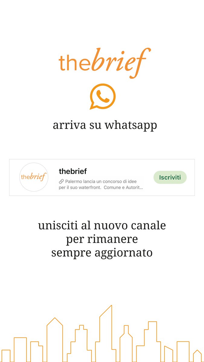 Le nostre notizie corrono sul nuovo #canale #Whatsapp.

Clicca qui per iscriverti e non perderti nessuno degli aggiornamenti di #thebrief 👉🏻  whatsapp.com/channel/0029Va…