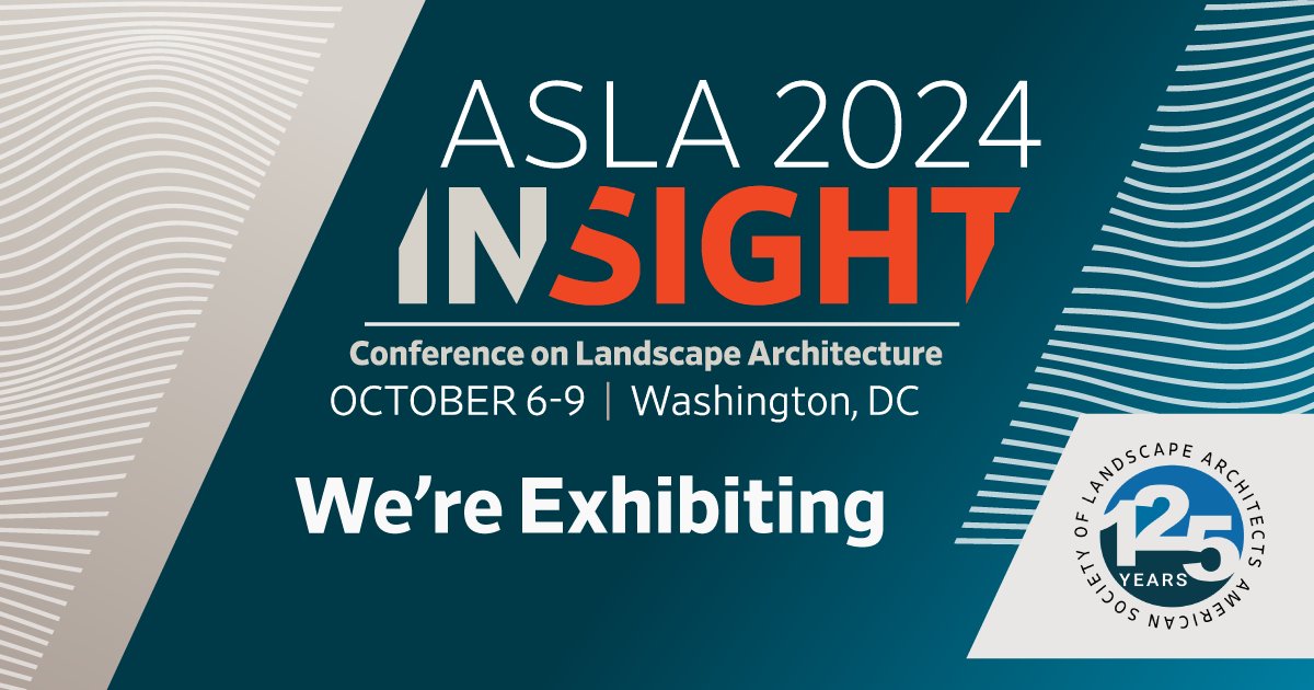 Join us and our partners, Chesapeake Lighting, at the #ASLA2024 Expo on October 7-8!

We can’t wait to connect with you at booth 2257 and showcase the latest innovations in #SolarLighting and #LEDLighting.