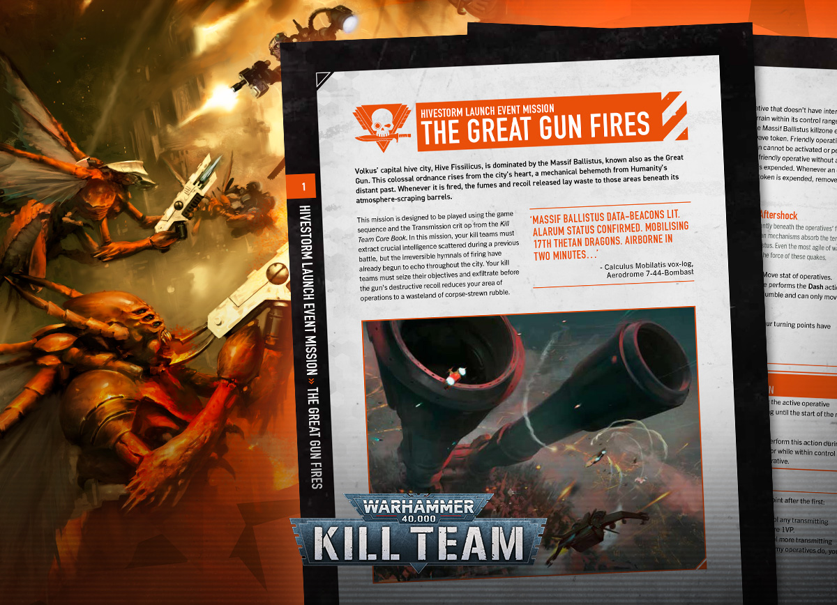 Kill Team Global Mission – Download the mission dossier today 👉 ow.ly/f2Ul50TFTTV

#NewKillTeam #WarhammerCommunity