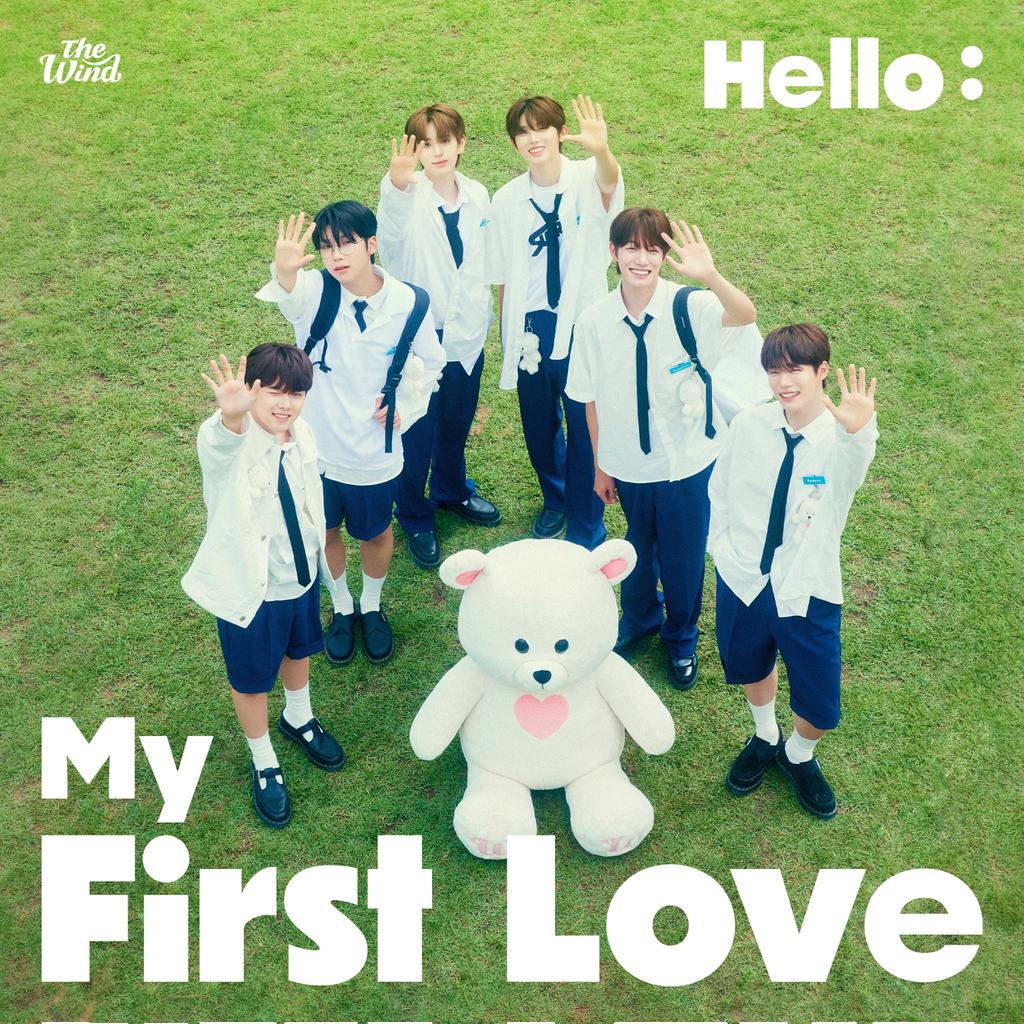 "Hello, My First Love" by #The_Wind is their first song to enter a Korean chart (Bugs Real-Time Chart) and more than entering it reached #1.
Congratulations!