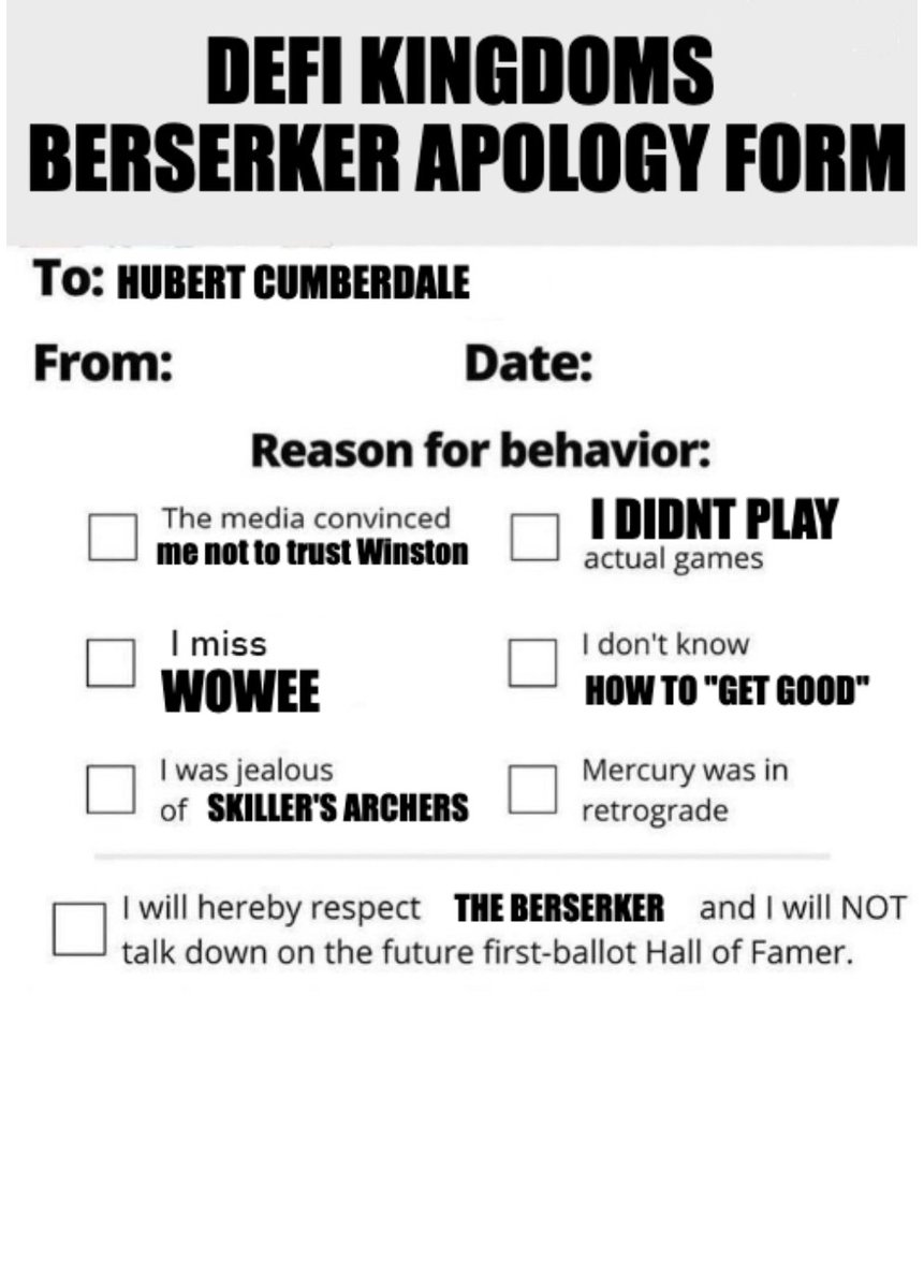 .<a href="/DeFiKingdoms/">DeFi Kingdoms 🔺🌿</a> can you hand these out before the next AMA? thx