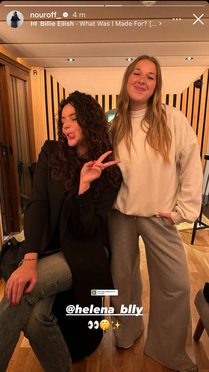 JujuFanShip's tweet image. Story de #Nour avec #HelenaBailly mais que nous prépare t'elle ?