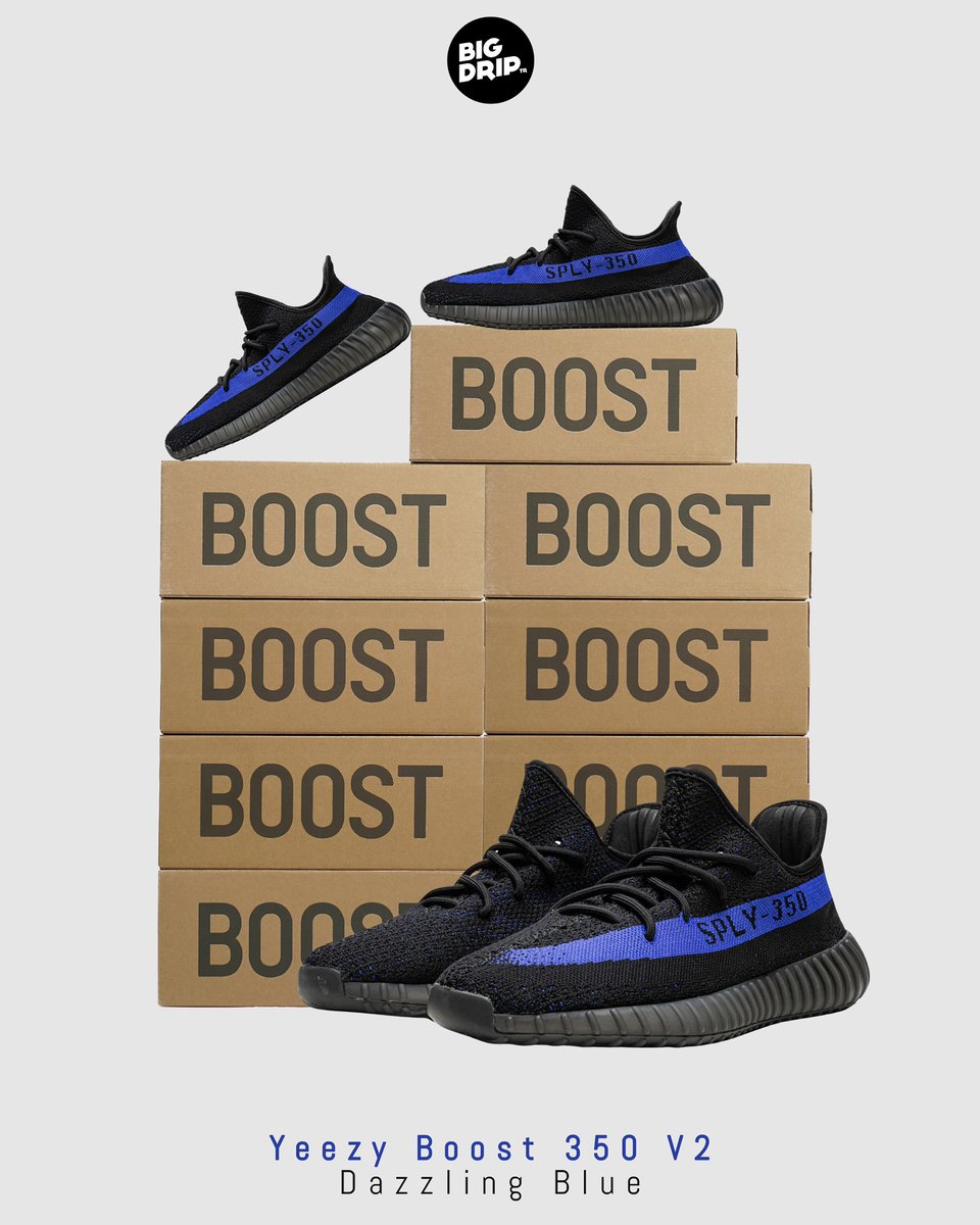bigdriptr's tweet photo. Adımlarına enerji katacak Yeezy Boost 350 V2 Dazzling Blue, BigDrip’te! ⚡️ 

#YeezyBoost350 #Sneaker #SneakerHead https://t.co/TNOtbytRNf