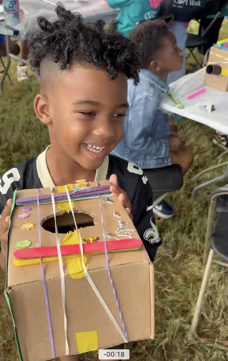 POV: Watching my son unlock his inner engineering spirit! Thank you <a href="/STEMNOLA/">STEM NOLA</a> for the activities and showing our Louisiana students that STEM is all around them. #STEM