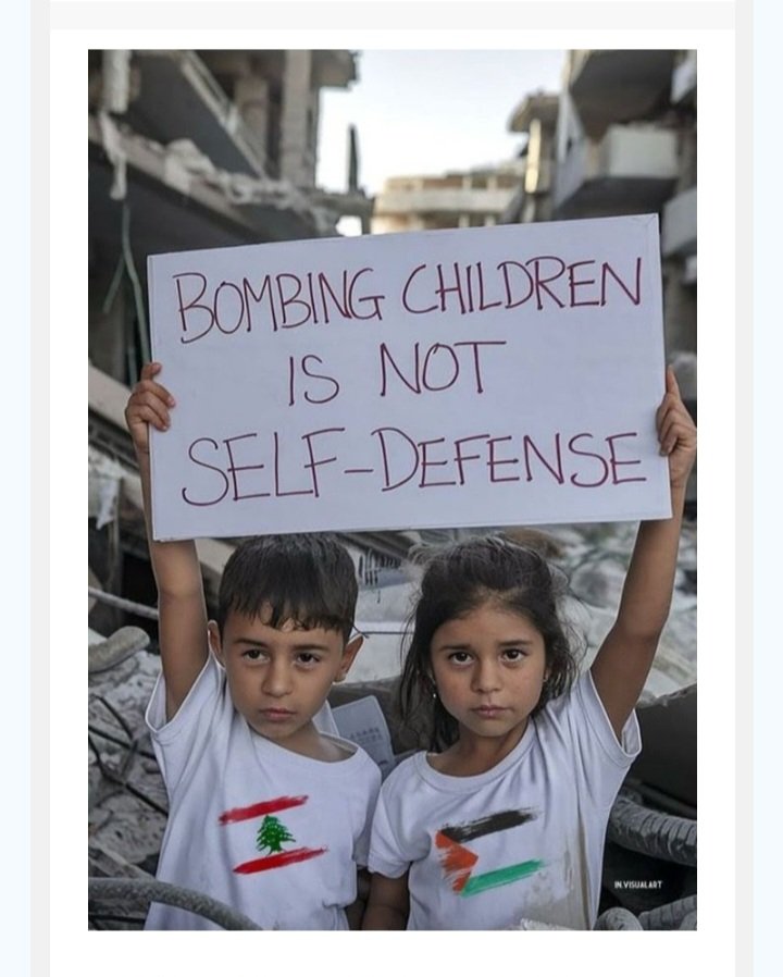 AbdulAhadArif92's tweet photo. The hypocrites need to understand that killing 17000 children is not self defence. It's terrorism and Israel has been doing this since the last 365 days. 

#GazaSolidarityDay #Gaza #GenocideinGaza #Palestine #لبنان #Hypocrite #Hamas #Iran #7th_October https://t.co/r5dcz3hYYN