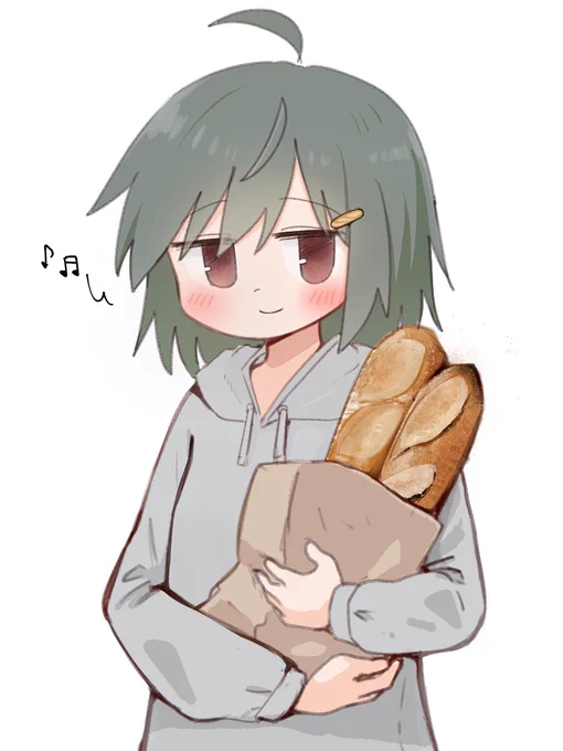 この前、大きなフランスパン買ってこんな感じになりました。 