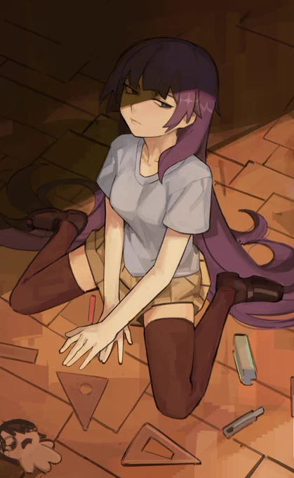 Senjougahara Hitagi #Bakemonogatari 