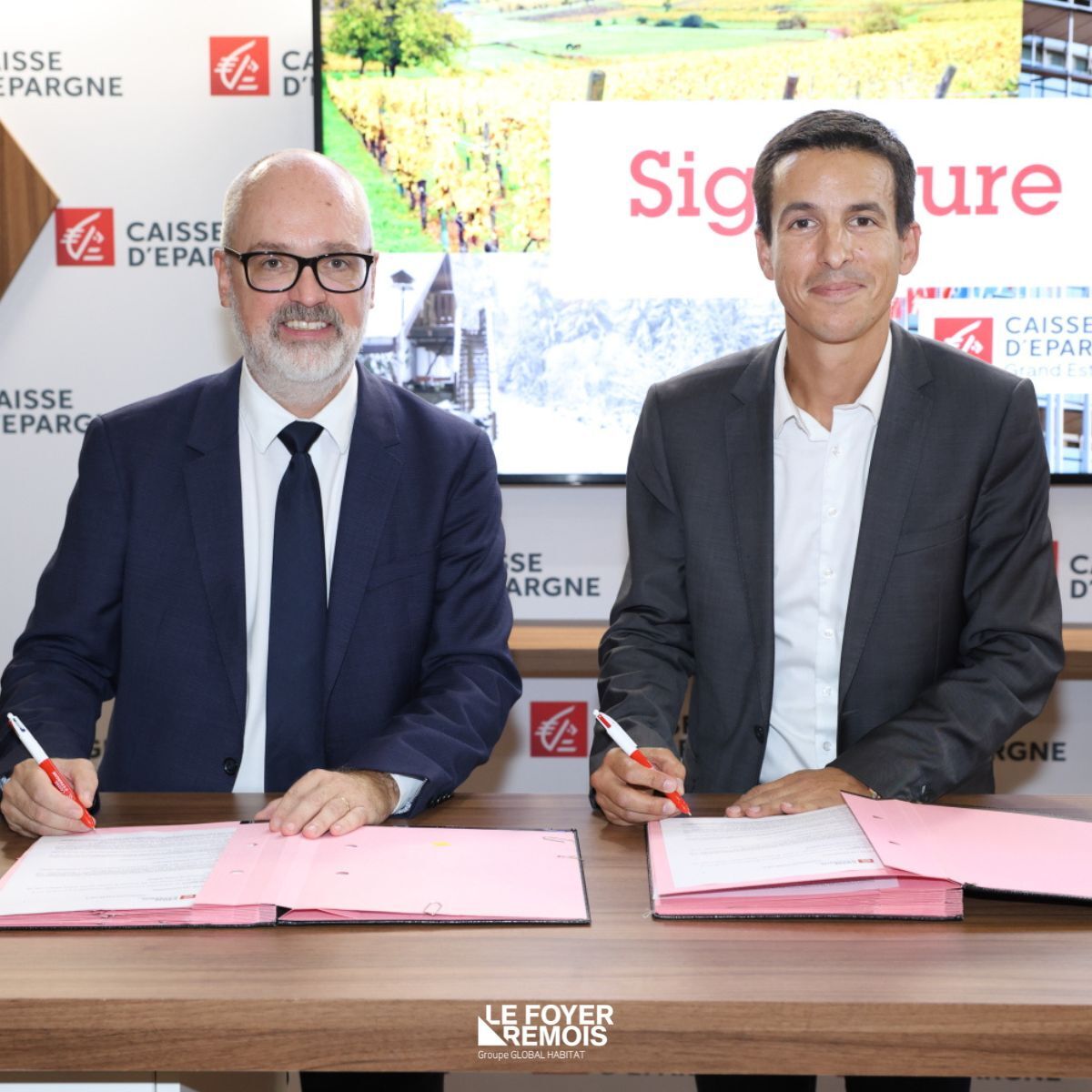 ✍ Le Foyer Rémois et la <a href="/CaissEpargneGEE/">Caisse d’Epargne Grand Est Europe</a> ont signé une convention pour accompagner les futurs propriétaires via le #PSLA. 
Ce dispositif aide les ménages modestes à devenir propriétaires après une phase de location.
🔎 foyer-remois.fr/acheter-un-bie…