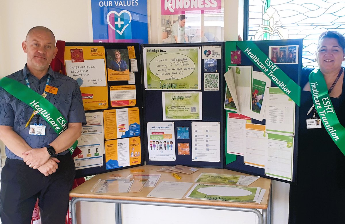 ESHT_RSGH's tweet image. A fabulous start @ESHTNHS Conquest Hospital today. A walkaround our wards, interacting by the canteen at lunchtime. Have you made a pledge in support of Youth Friendly Services? #SussexIAHW24 @thames_south @nhs_scft @ESHT_people @ESHT_CHIC @ESHT_MSK @ESHT_AHPs @ESHTSimulation1