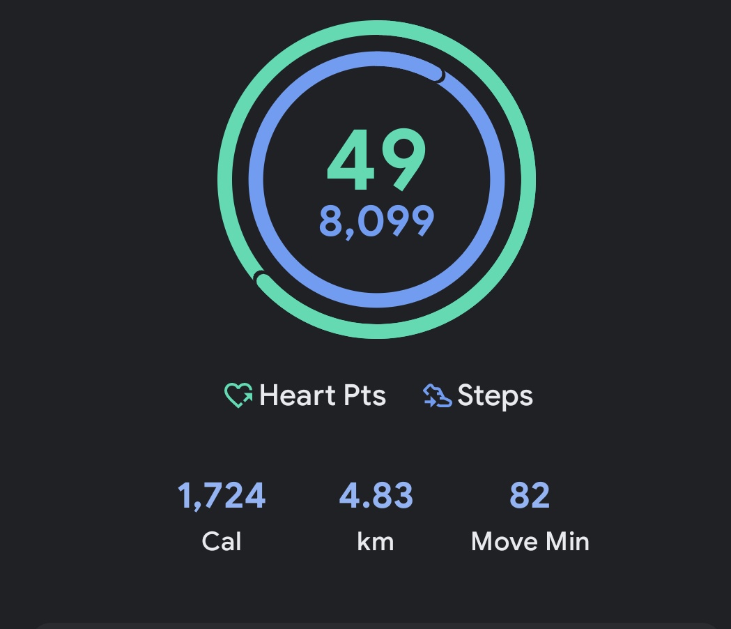 ggplotstanacc's tweet image. Starting small, with a 15 minute walk warm up followed by a fairly easy 2K run in 22 minutes. Met my running goal and step goal for today! 💪