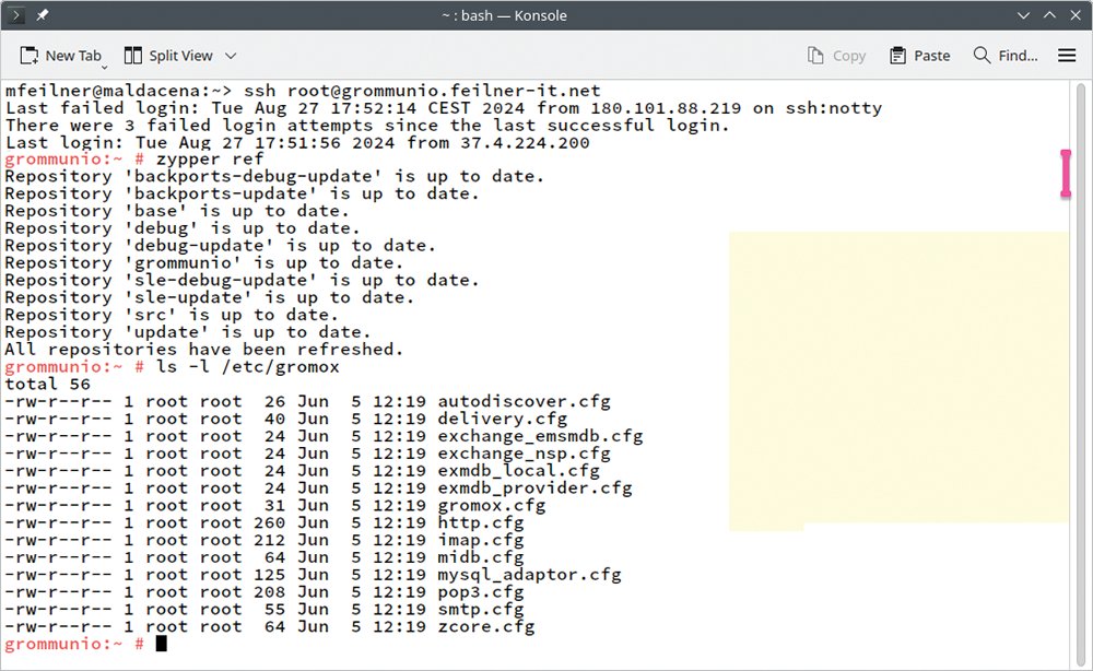 Are you looking for an open source alternative to Microsoft Exchange? <a href="/mfeilner/">Markus Feilner - @mfeilner@mastodon.cloud</a> looks at <a href="/grommunio/">grommunio</a>, which promises a "drop-in replacement" that uncouples your company from <a href="/Microsoft/">Microsoft</a> 
admin-magazine.com/Archive/2024/8…
#Exchange #grommunio #OpenSource #API #GDPR #CRA #security #Microsoft