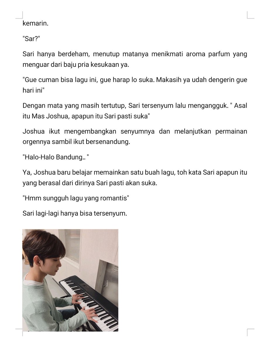 Sari dan kebucinannya.