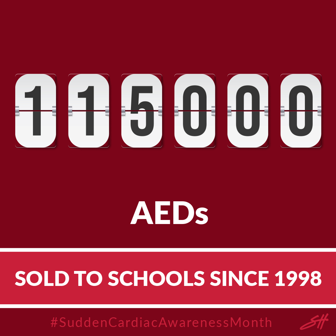schoolhealth's tweet image. Our passion for AEDs and awareness of sudden cardiac arrest began over 25 years ago. 

That&apos;s why we&apos;re committed to placing life-saving AEDs in every school and providing AED management solutions to minimize equipment failures during SCA emergencies. #FailureIsNotAnOption