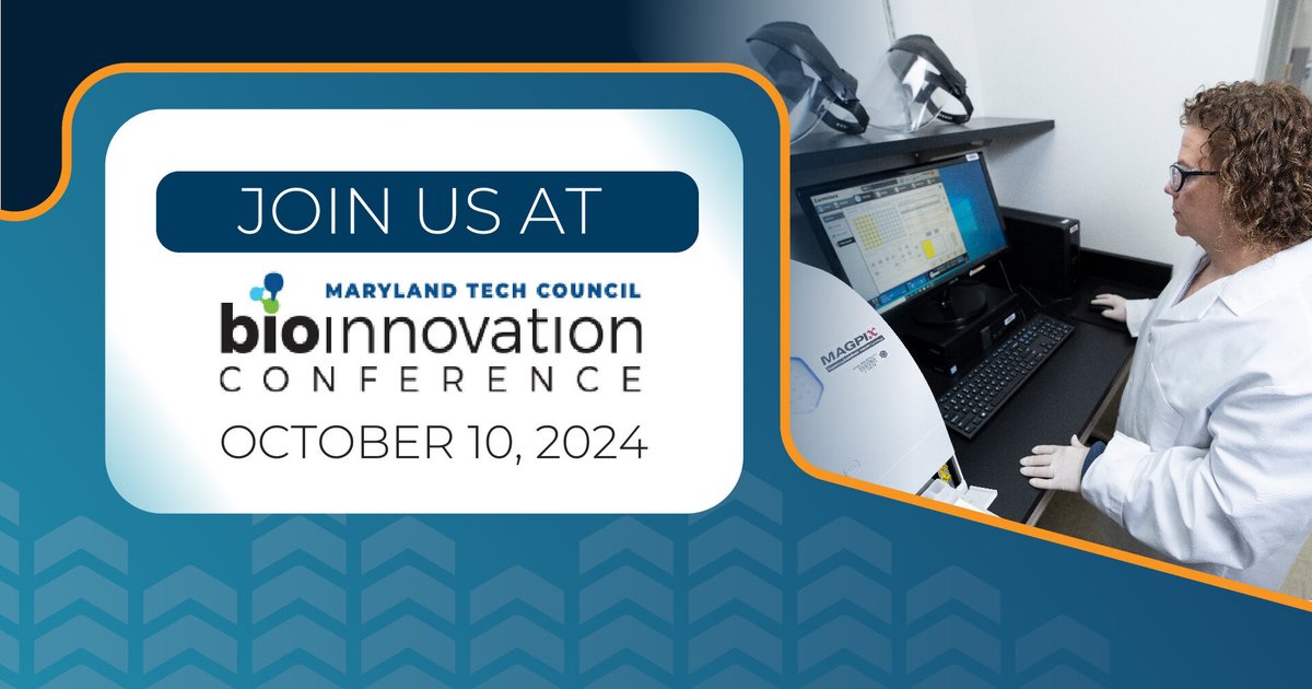 This week is the Maryland Tech Council’s bioInnovation Conference! Contact Susan Houser at shouser@mriglobal.org, or Robert Yates at ryates@mriglobal.org to schedule time while at the event. mriglobal.org/events/marylan…