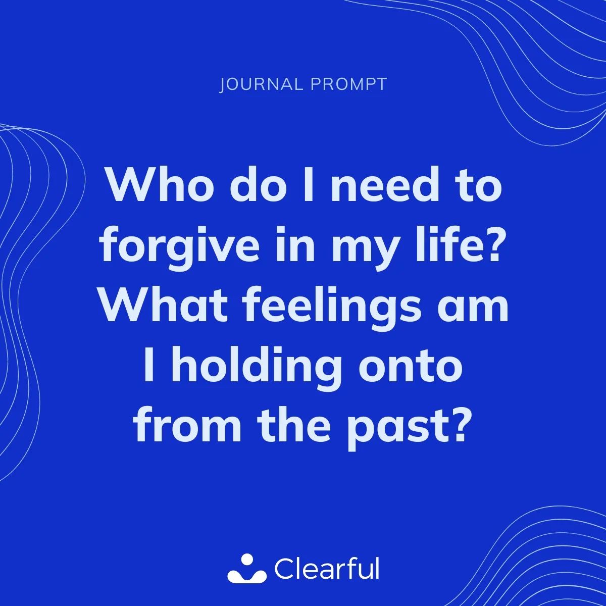 ✨Journal Prompt: Who do I need to forgive in my life? What feelings am I holding onto from the past?

Share your answers below.

#journaling #journalprompt #mindfulness buff.ly/3FbVhX7