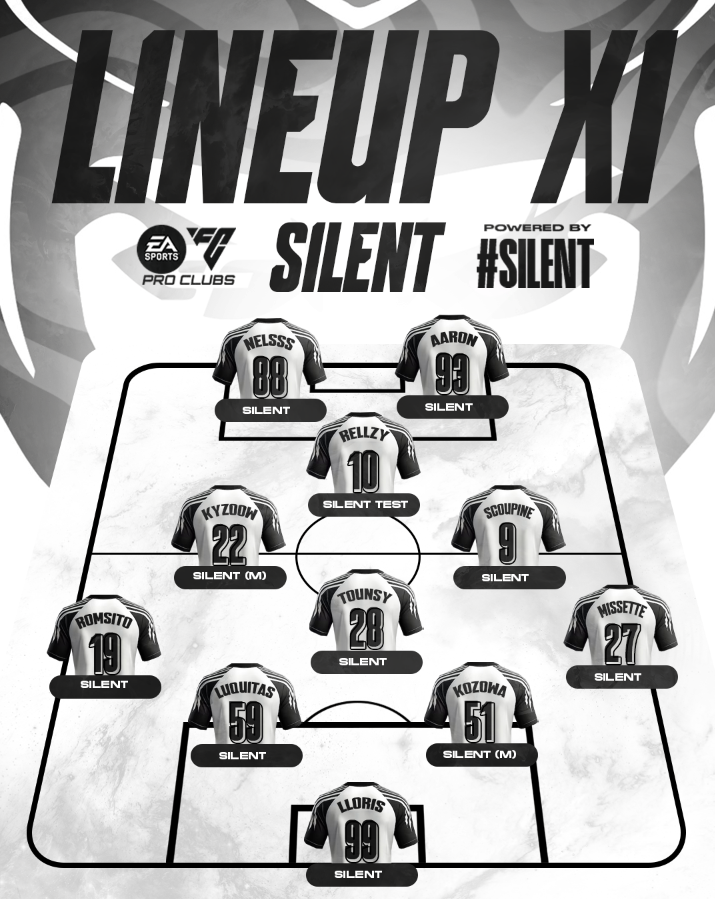 Silent eFoot (@silentvpg) on Twitter photo Voici notre composition pour le 2รจme tournoi pour les qualifications de <a href="/VPGPremier/">VPG Esports Premier</a>
Nous devons impรฉrativement continuer sur notre lancรฉe ! Voici notre composition pour le 2รจme tournoi pour les qualifications de <a href="/VPGPremier/">VPG Esports Premier</a>
Nous devons impรฉrativement continuer sur notre lancรฉe !