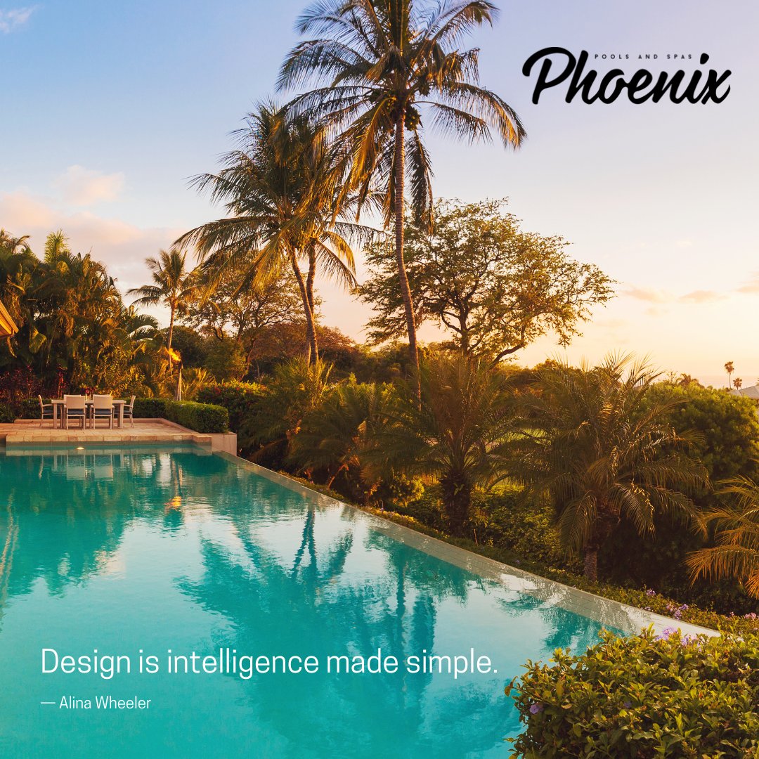 PhoenixPoolsSpa's tweet image. "Design is intelligence made simple." — Alina Wheeler.
.
.
#pooldesign #pool #pooldesigns #pools #infinitypool #vanishingpool #zeroedgepool #poolcontractor #Temecula #OrangeCounty #PhoenixPoolsandSpas #PhoenixPools