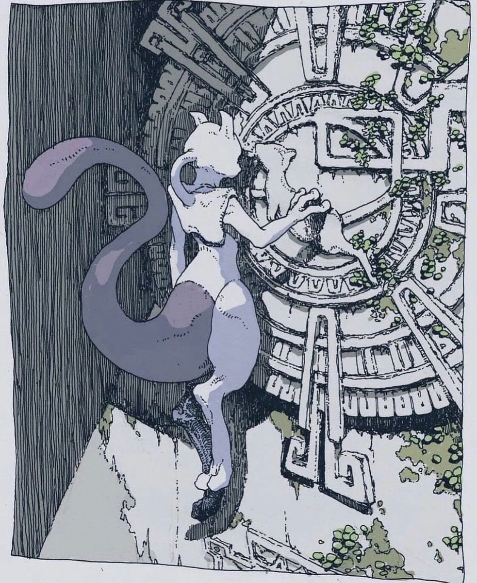 Fan art | Pokémon - Mewtwo

Artist: <a href="/tanuki_lll/">ハタ屋</a>