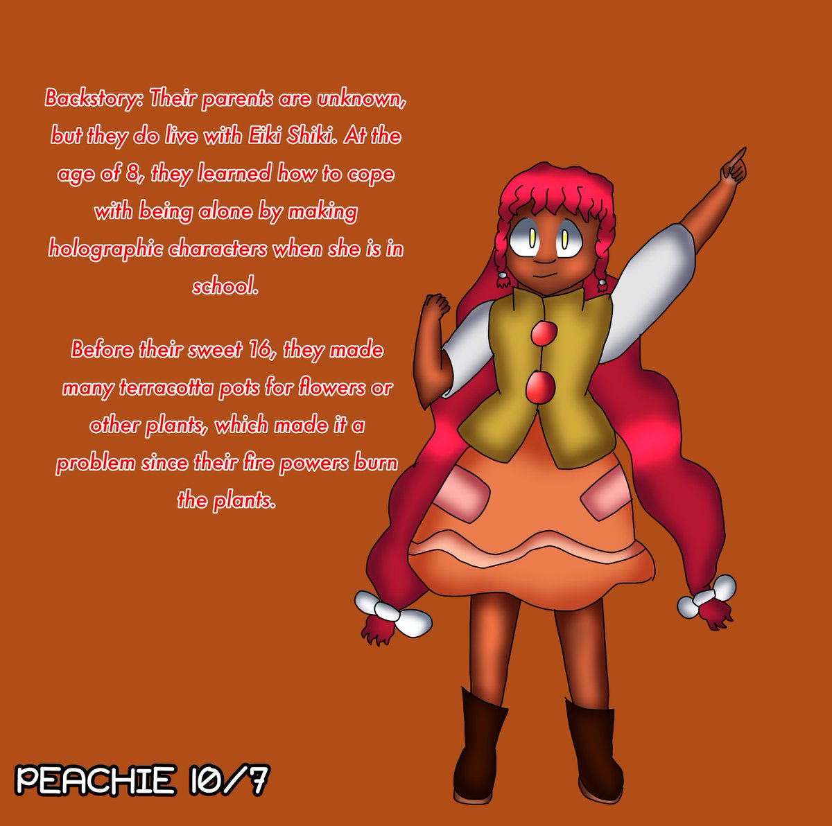 articaboose's tweet photo. #TOUHOU #OC: Infernal https://t.co/6w37g12WP3