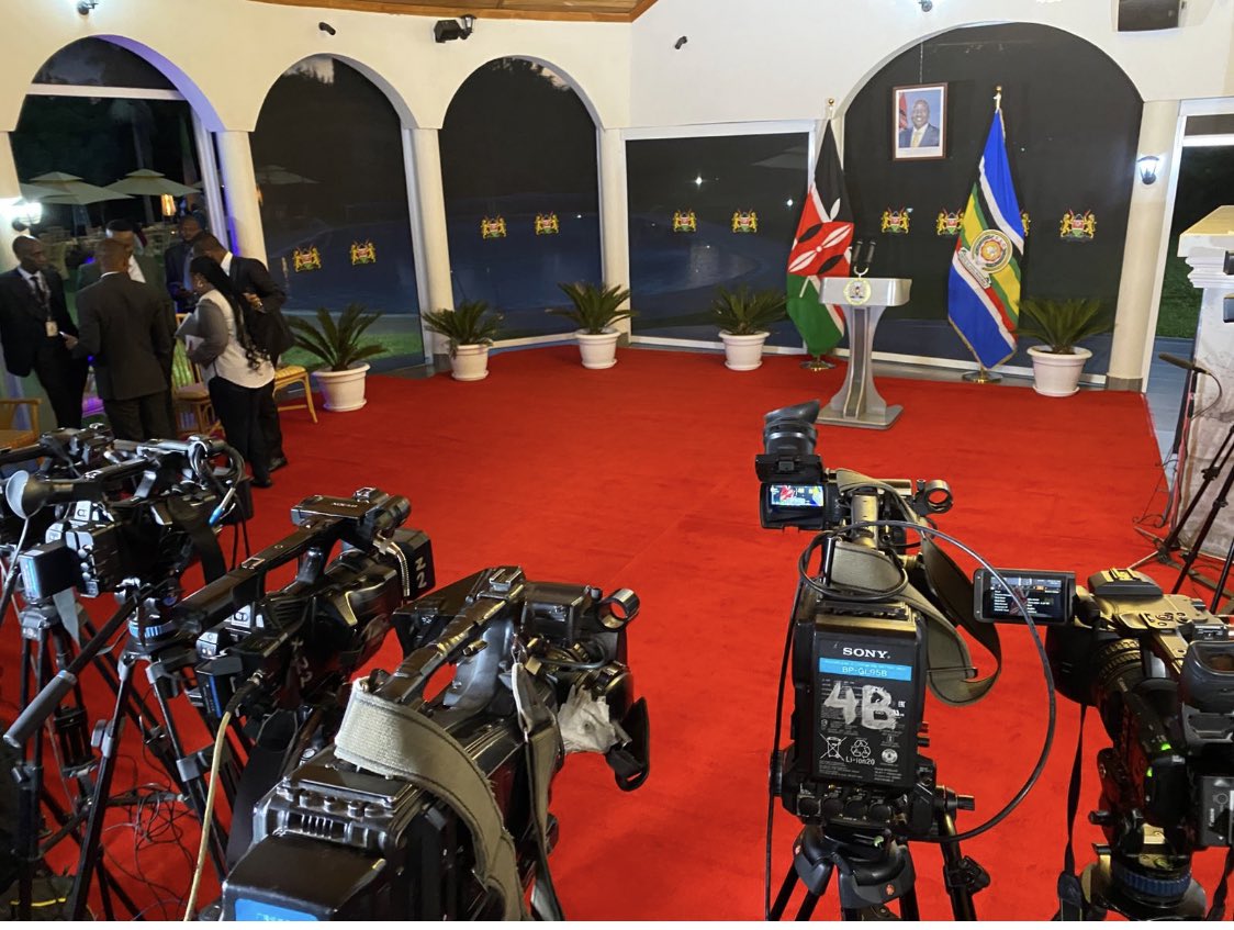 COjiambo's tweet photo. Deputy President Rigathi Gachagua to address the nation at his official residence in Karen from 7.30PM
@RadioCitizenFM will be live https://t.co/LKvg3OGKUr