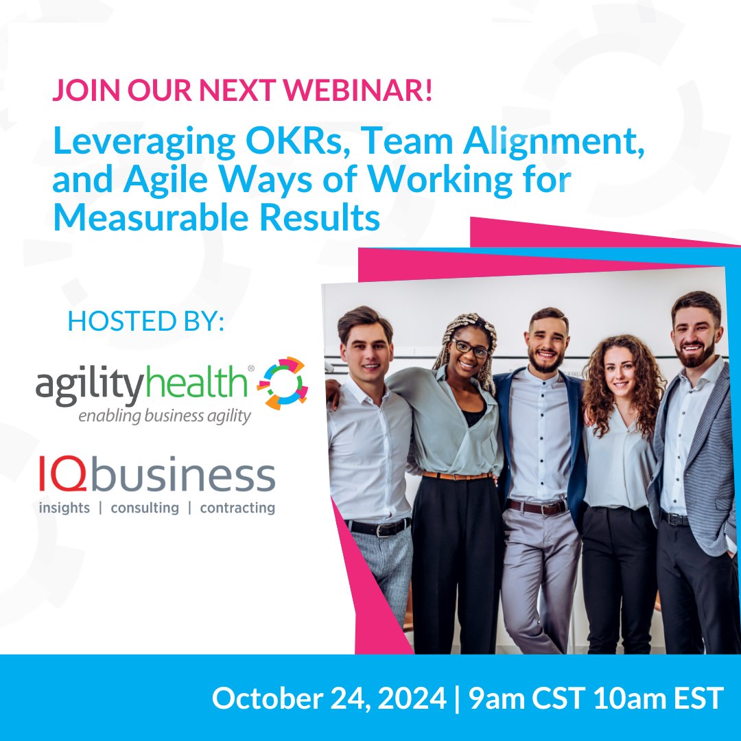 🚀 Don’t miss our upcoming webinar on "Leveraging OKRs for Measurable Results"! 📈
Join us to discover how OKRs can transform your organization!

🗓️ October 24, 2024
🔗 Register Now hubs.li/Q02S8GXd0
#OKRs #Webinar #BusinessGrowth