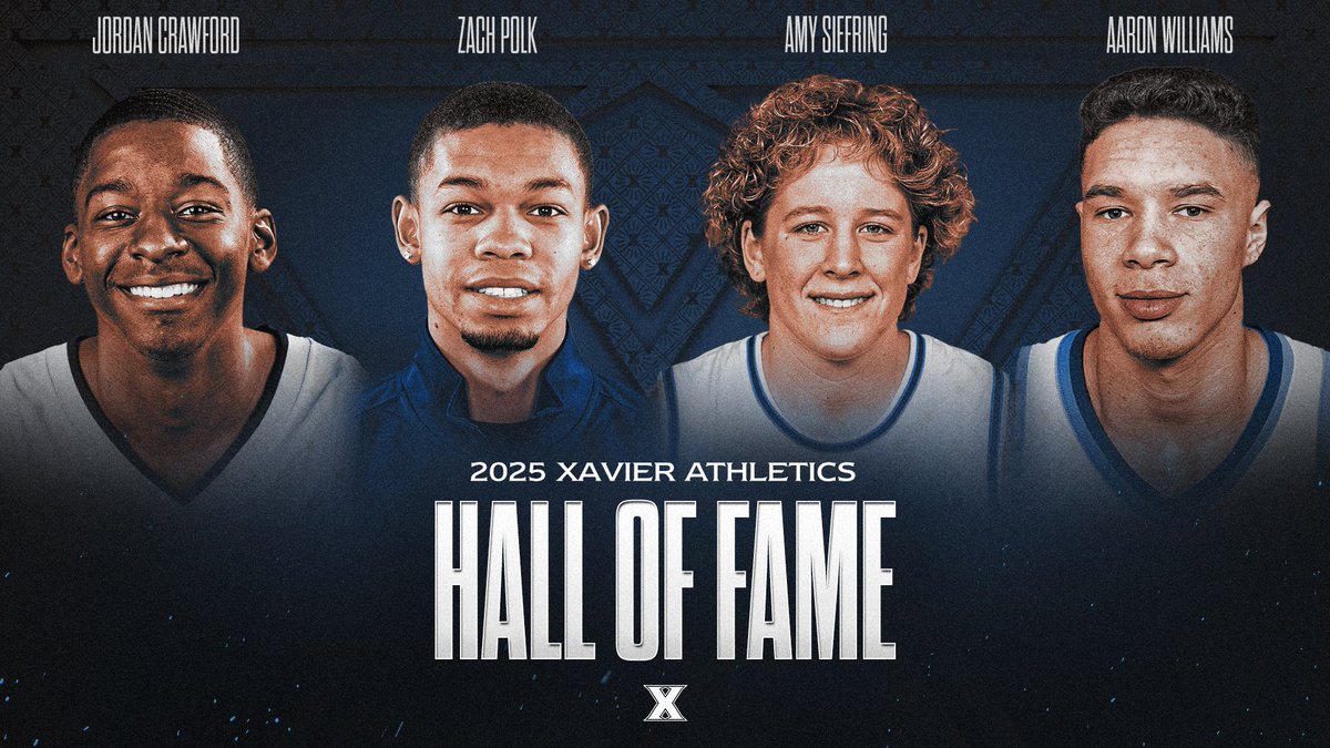Congratulations to the four former student-athletes selected for Hall of Fame induction in February! bit.ly/4gNyhhA

#LetsGoX