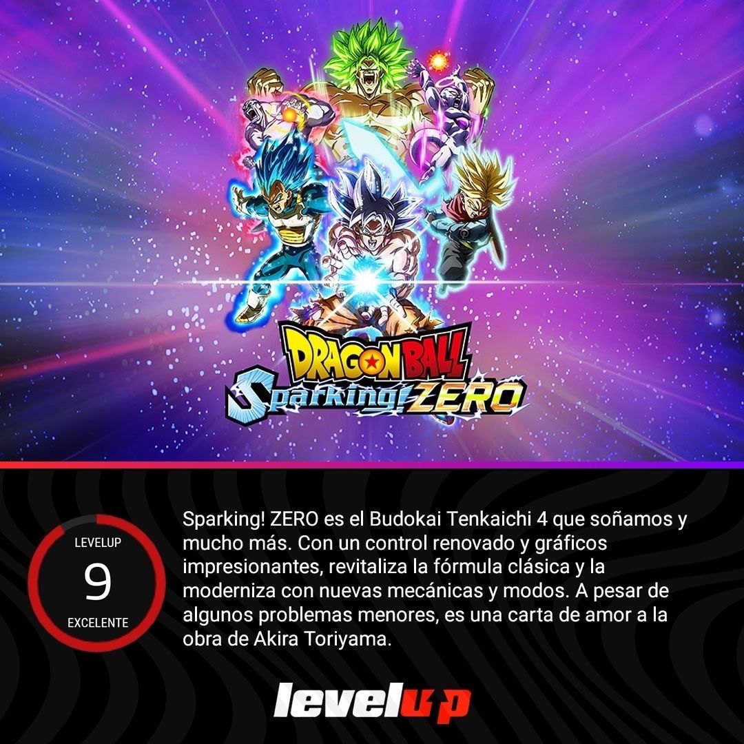 LevelUPcom's tweet image. EN EFECTO, ES GAMING 🎮🚬 #DragonBall: Sparking ZERO es el REGRESO TRIUNFAL de la saga #BudokaiTenkaichi. El título tiene una jugabilidad, gráficos y escenarios IMPRESIONANTES que moderniza lo que ya era un JUEGAZO hace años. 
Te compartimos nuestra review 👇