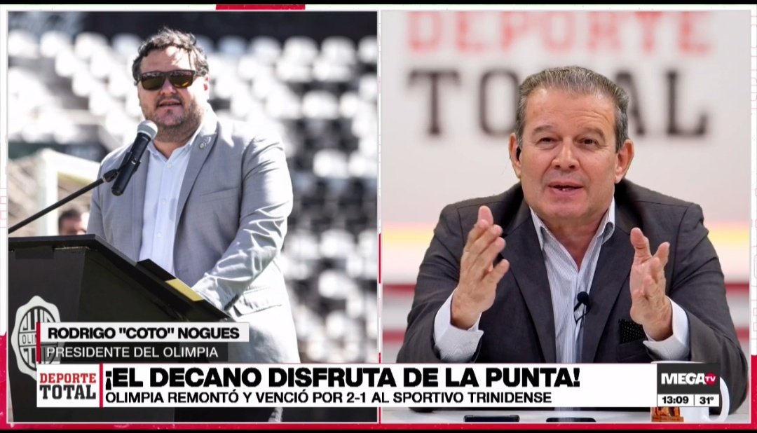 🏟 #ProyectoEstadio "Hay cambios importantes que lo estaremos comunicando".

🎙Rodrigo 'Coto' Nogues, Presidente de Olimpia 

#DeporteTotal #780AM #MegaTV