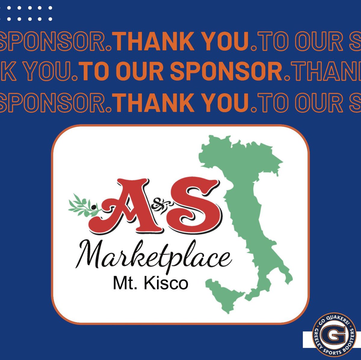 SPONSOR SPOTLIGHT!  Thank you for being a Legend Sponsor. 
facebook.com/ASmtKisco?mibe…

Learn how to become a sponsor. greeleysportsboosters.org/general-6-1.