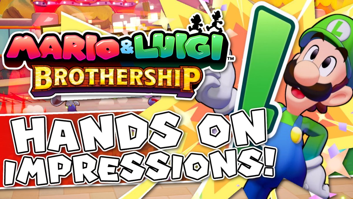 ZakPakYT's tweet image. I got invited to try out Mario &amp;amp; Luigi Brothership! For today&apos;s video, I discuss my thoughts, what&apos;s new, and show off gameplay from this game! Enjoy! #freeaccess

Watch it Here! - youtu.be/ujjV-IivW7Q