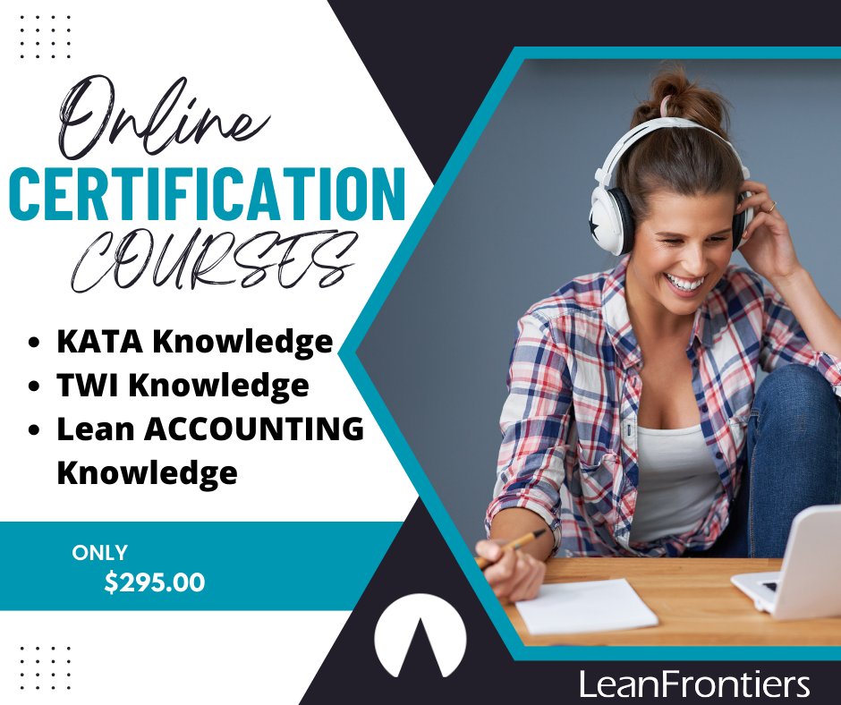 leanfrontiers's tweet photo. 🎒Online Learning🎒

💍 KATA Knowledge Certification
👑TWI Knowledge Certification
💎Lean ACCOUNTING Knowledge Certification

#onlinelearning #certificationcourses #neverstoplearning #letswork

https://t.co/t4Enkbzz9t https://t.co/tYia53HmIL