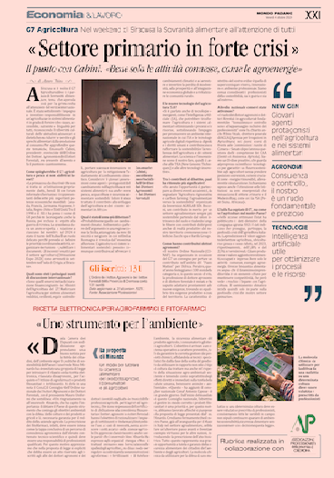 mondopadano's tweet photo. «Settore primario in forte crisi».
L'intervista - Emanuele #Cabini, presidente provinciale dell’Ordine dei Dottori Agronomi e dei Dottori Forestali, analizza i temi trattati nel weekend di Siracusa.
https://t.co/wiidw4DAEH
#professionisti #professioni #agronomi #agricoltura https://t.co/dl3wnVXXlW