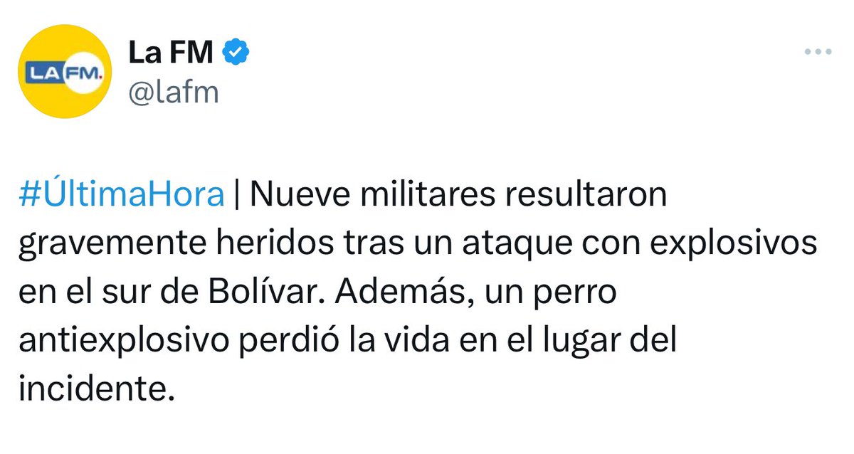 lunadavid's tweet photo. En menos de 72 horas, se han registrado seis masacres en el país y un atentado con artefacto explosivo. ¿Quién protege a la sociedad civil? Presidente Petro, su gobierno tiene la responsabilidad de defender la vida de los ciudadanos. Pare de beneficiar a los delincuentes. https://t.co/HSs59zATVi