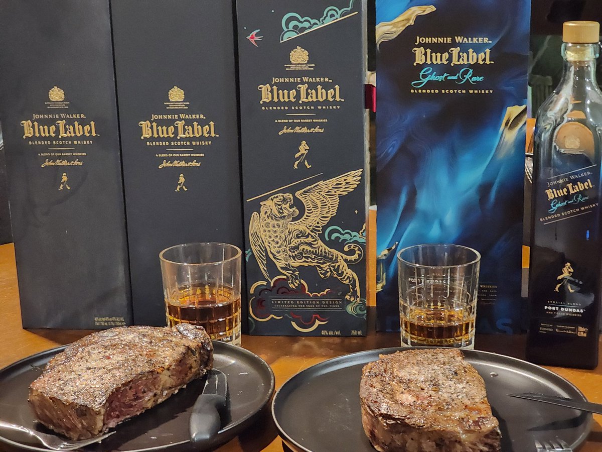 Rotslop's tweet photo. Whiskey and meat. https://t.co/u8SHWzT4LC
