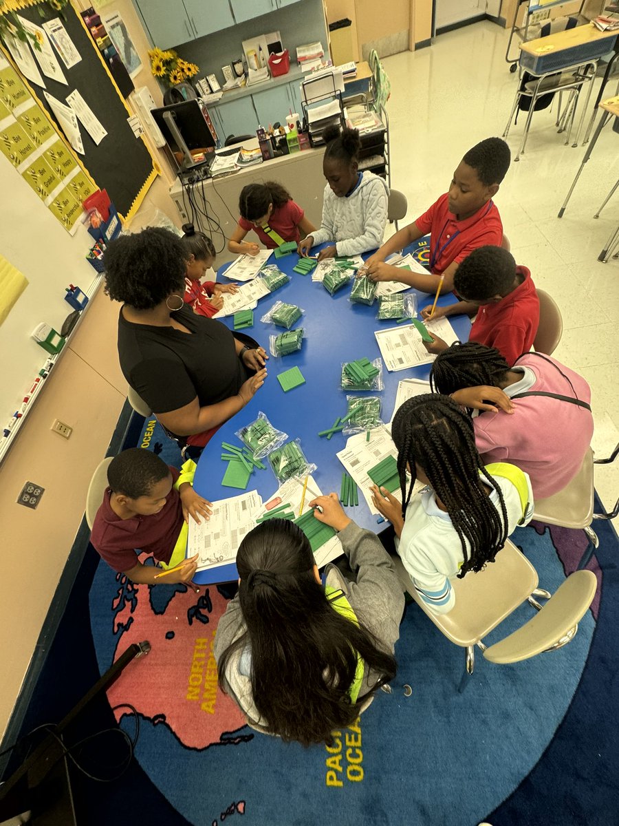 LES_SOAReagles's tweet photo. Mrs. Kingdom’s 5th graders are crushing decimal multiplication with manipulatives! Hands-on math magic at work! ✨ #MathMagic #5thGrade #LearningInAction #MathWizards @1jazzyAKA @Valbrun_D @C_Collins_1 @Area4SuptPBCSD https://t.co/foj3vHhoIj