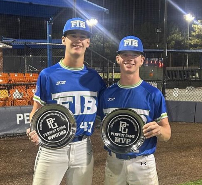 16u FTB National (@16uftb) on Twitter photo Glad to see the hard work pay off! The boys finished the weekend 5-0, out scoring their opponents 38-5. It was a great team effort.
Nolan Brown - MVP pitcher 8-IP, 12-K, 5-H, 1-BB, 1-ER
Ryan Newell <a href="/ryannewell2027/">Ryan Newell</a> - MVP Player 6-H, 2-2B, 1-3B, 1-HR, 3-RBI Glad to see the hard work pay off! The boys finished the weekend 5-0, out scoring their opponents 38-5. It was a great team effort.
Nolan Brown - MVP pitcher 8-IP, 12-K, 5-H, 1-BB, 1-ER
Ryan Newell <a href="/ryannewell2027/">Ryan Newell</a> - MVP Player 6-H, 2-2B, 1-3B, 1-HR, 3-RBI