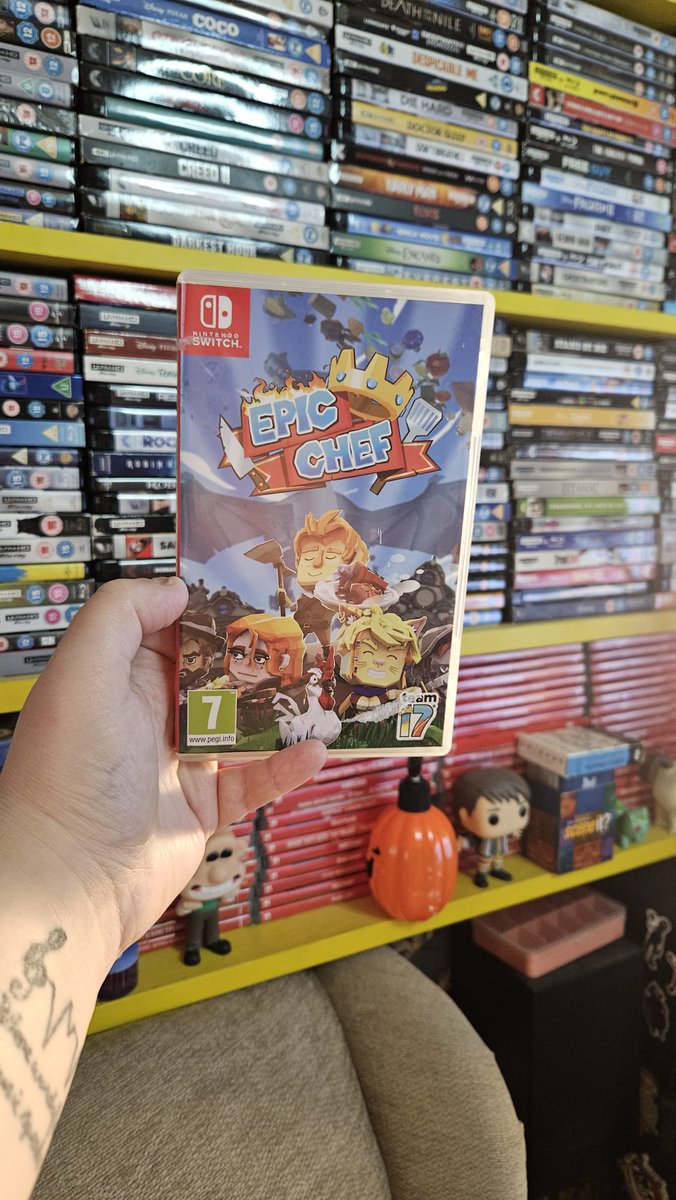 retrogirlsuk1's tweet image. A recent pickup for the Nintendo Switch collection.. Epic Chef. This looks a fun one 😀
#nintendo #nintendoswitch #nintendocollection #nintendoswitchgames #switch #switchgames #epic #epicgames #epicchef #videogamecollection #videogame #videogamecommunity #videogamer #videogames