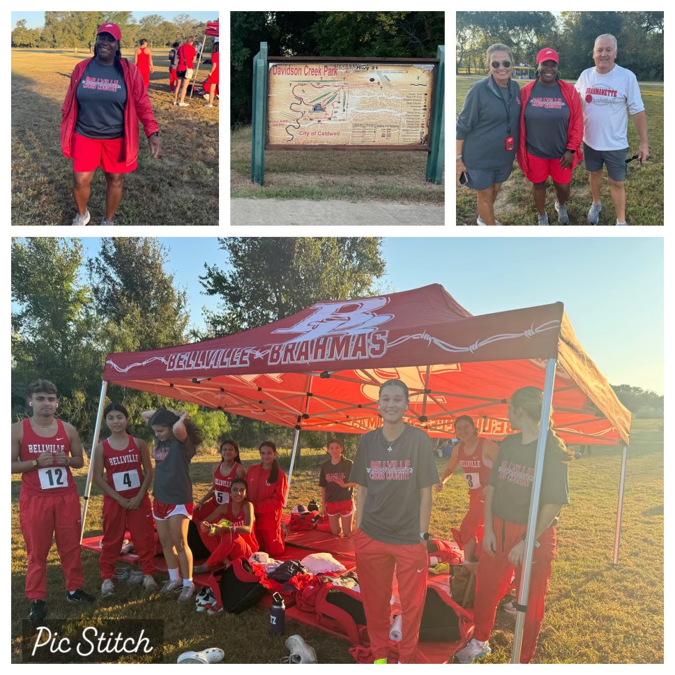 CoachBrewer9's tweet photo. Our Bellville Girls Cross Country Team qualifies for Region 3 in finishing 2nd as a Team in District 22-4A! Congratulations to the Brahmanettes! https://t.co/gu3UAO0Xek