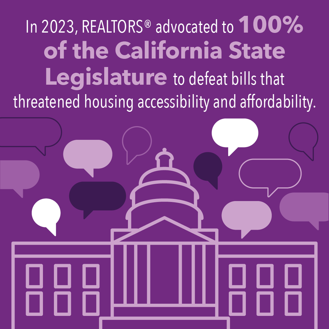 CAREALTORS's tweet photo. REALTORS® are united in advocating for homeownership in California!💪 With our strong membership of over 200,000, we continue to successfully protect housing access, affordability, and property rights in #Sacramento and at all levels of government. #REALTORAdvocacy #PurplePulse https://t.co/iY0wzVVXPg