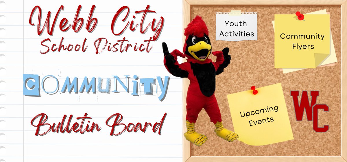 Did you know that our Community Bulletin Board is now live? Visit wcr7.org/bulletinboard to find flyers for local events, opportunities, &amp; resources! Want to add a flyer? Submit it through the form on the website! **Please note: Hard copy flyers will no longer be distributed**