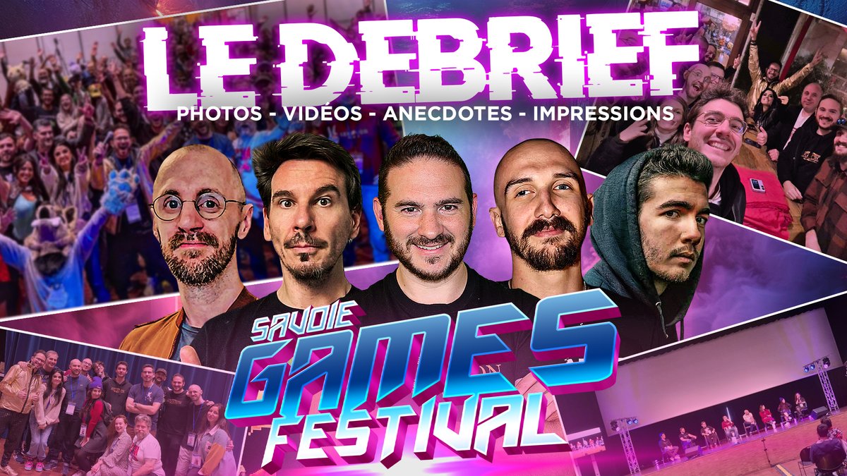 Hello there ! Après un weekend merveilleux en rencontres et riche en émotions, nous serons en live sur Twitch DEMAIN SOIR à partir de 20h00 avec les copains pour débriefer du Savoie Game Festival 2024 ! 😍@CaptainHishiro <a href="/CedricPenin/">Zombyced</a> <a href="/Jacqua_q/">Jacqua</a> <a href="/LTCoruscant/">La Tribune de Coruscant</a> <a href="/SRGfestival/">SAVOIE RETRO GAMES</a>