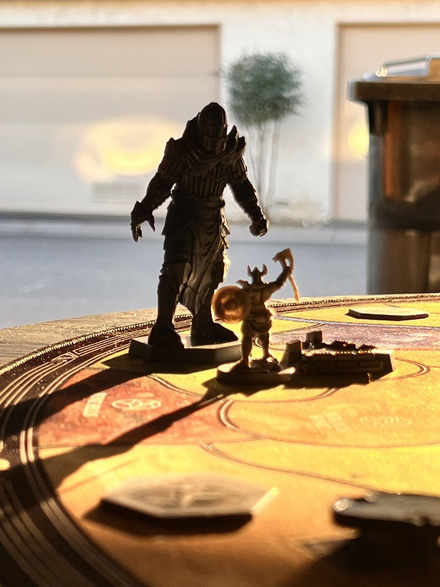 So it was that a campaign was waged that did battle against the wizard of the Dark Tower. Many enemies were felled but ultimately the corruption was too great and our heroes met their fate at the hands of the Titan Zereth. <a href="/RestorationGame/">Restoration Games</a> #returntodarktower