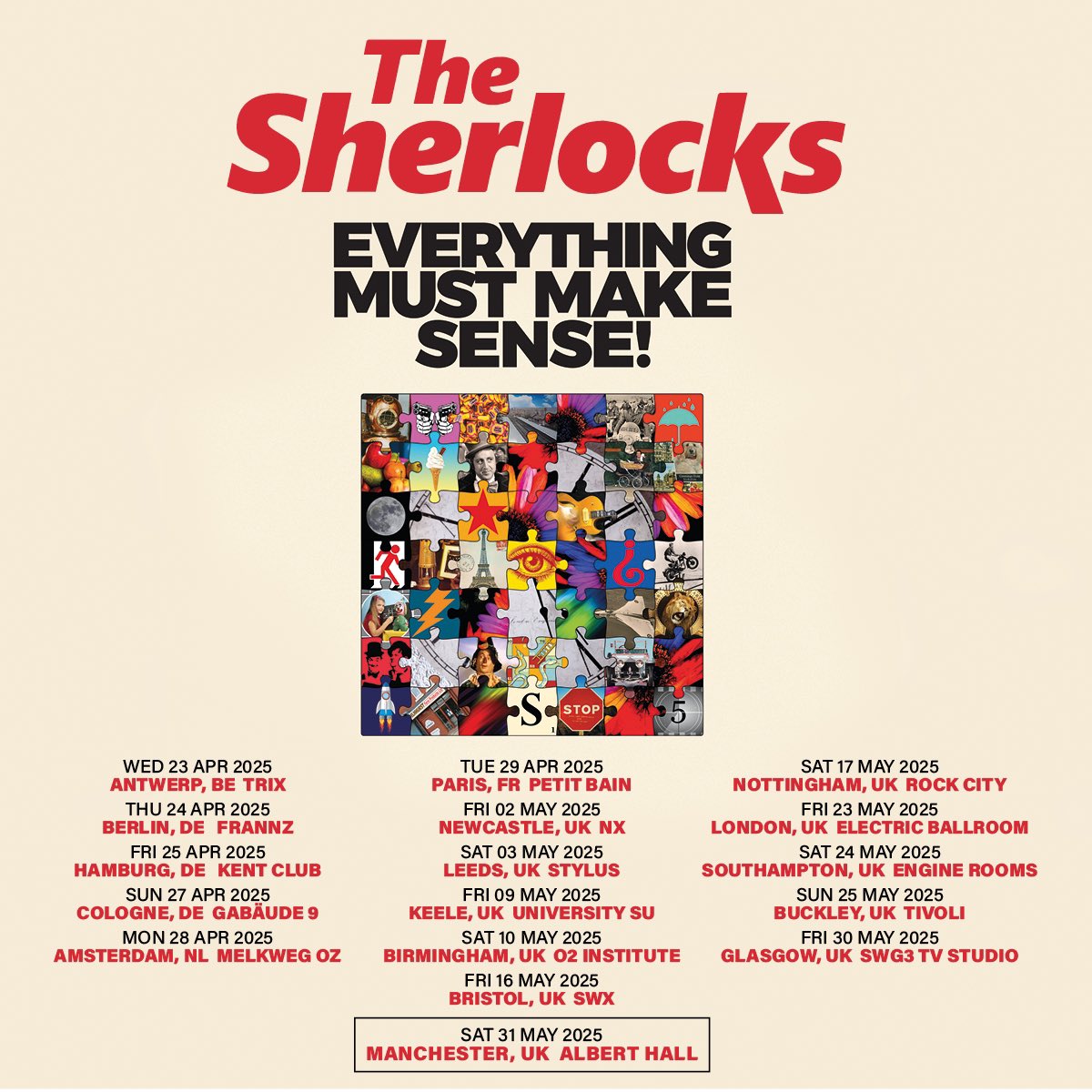 The Sherlocks tweet media