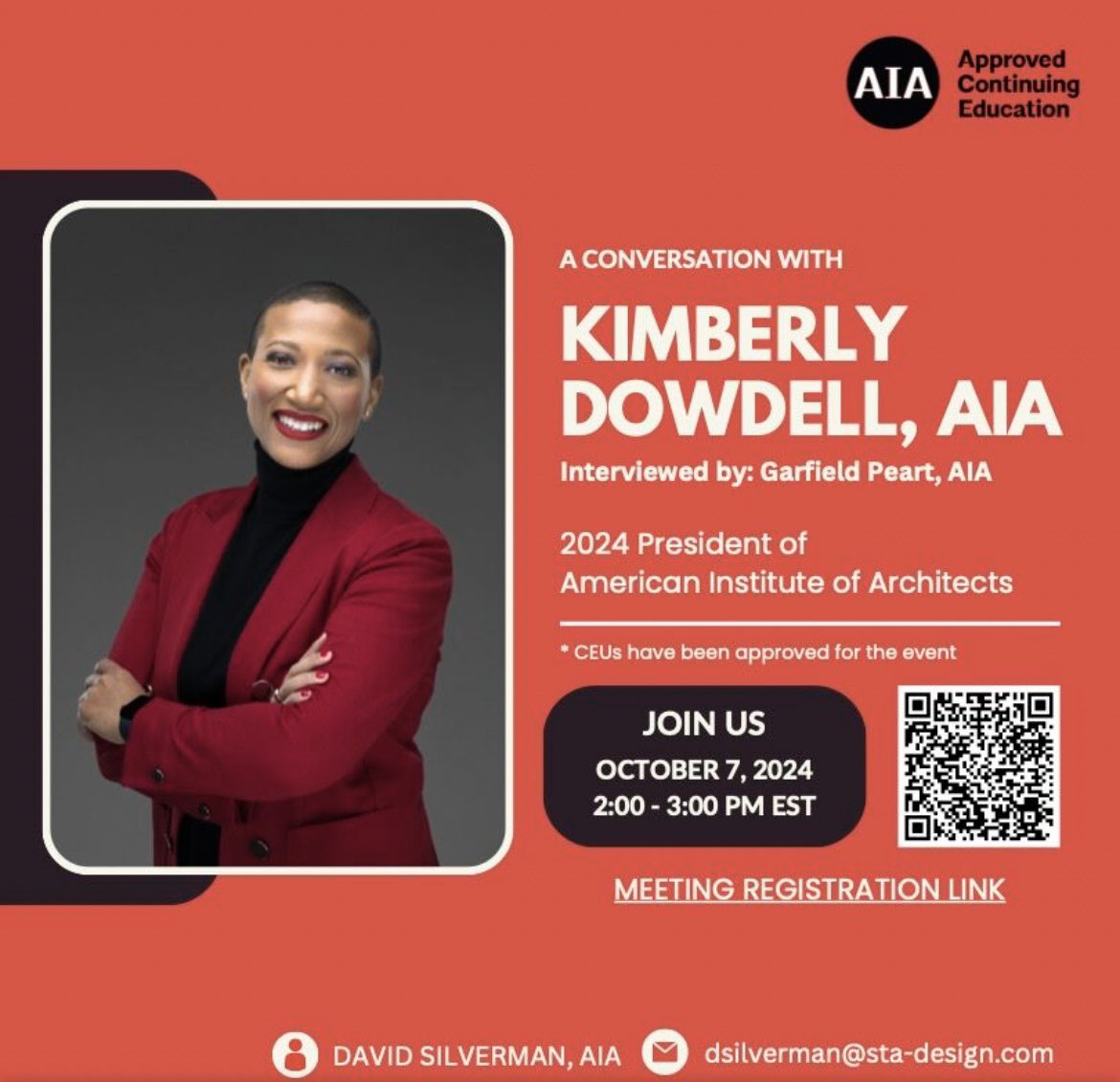 The 2024 #WorldArchitectureDay theme is, “Empowering the Next Generation in Participatory Urban Design”

Today at 2pm EST, I will be participating in a fireside chat about K-12 Design Education. 

Register Here: aia.zoom.us/meeting/regist…

#MoreIn24Monday #KND4AIA #100Week43